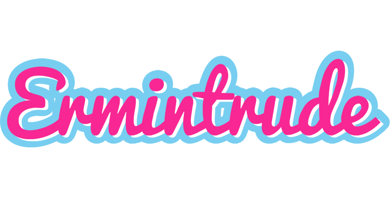 Ermintrude popstar logo