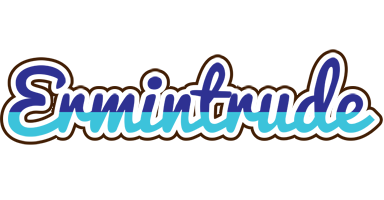 Ermintrude raining logo