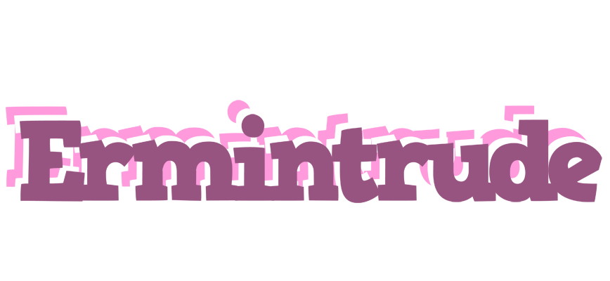 Ermintrude relaxing logo