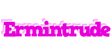 Ermintrude rumba logo