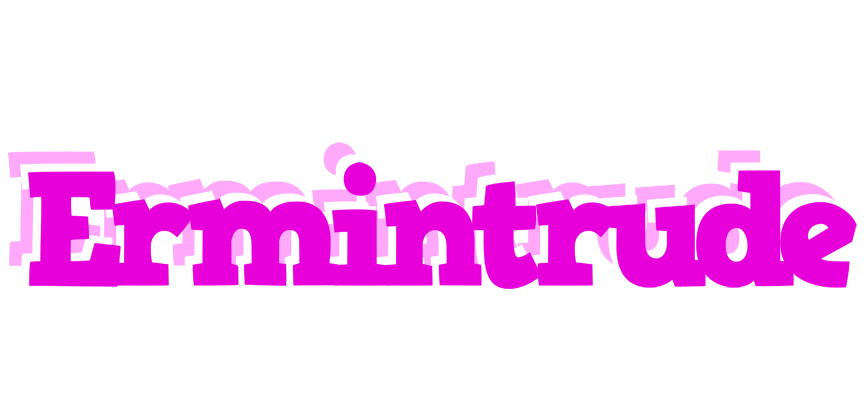 Ermintrude rumba logo