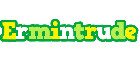 Ermintrude soccer logo