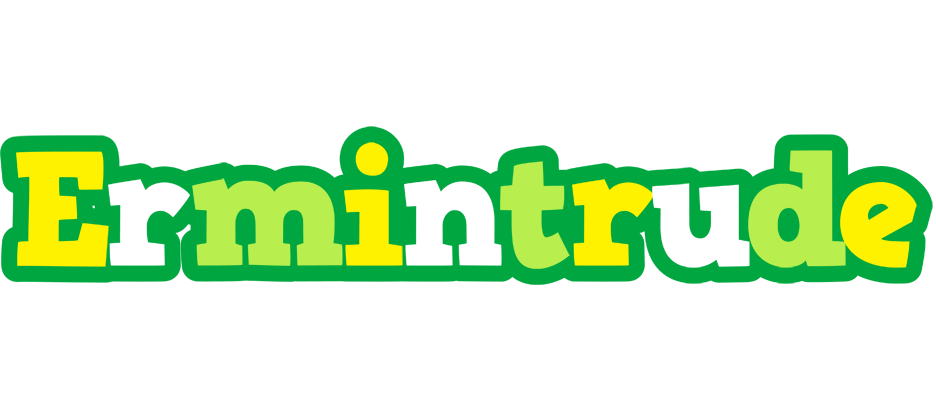 Ermintrude soccer logo