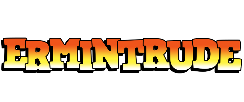 Ermintrude sunset logo
