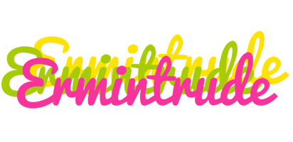 Ermintrude sweets logo