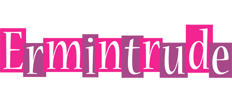 Ermintrude whine logo