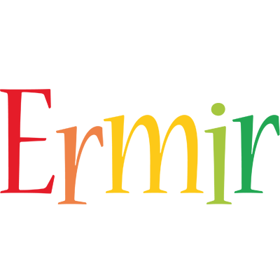 Ermir birthday logo