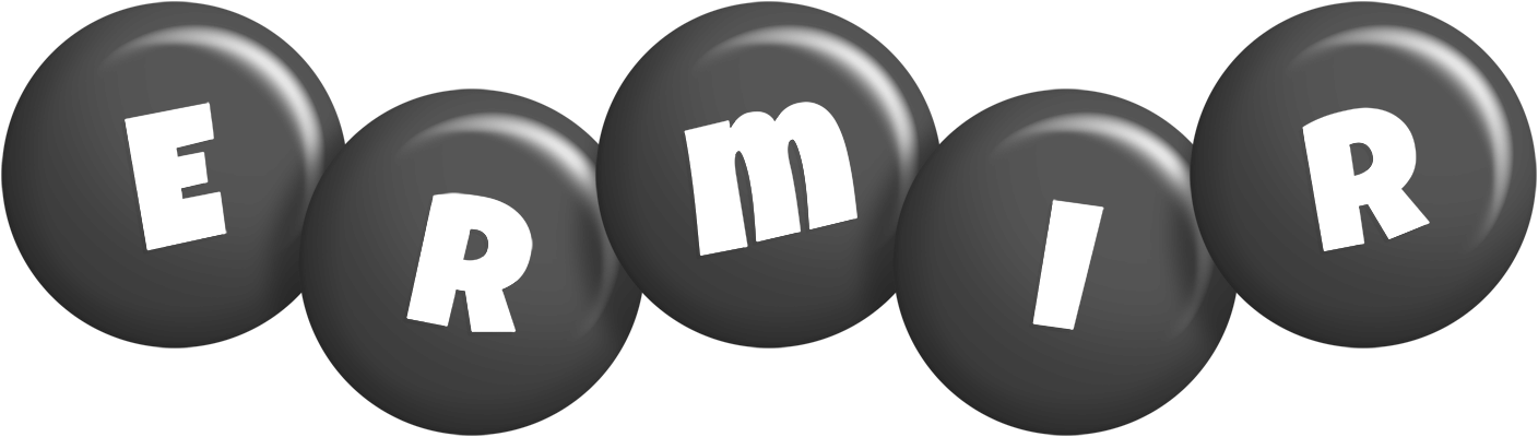 Ermir candy-black logo