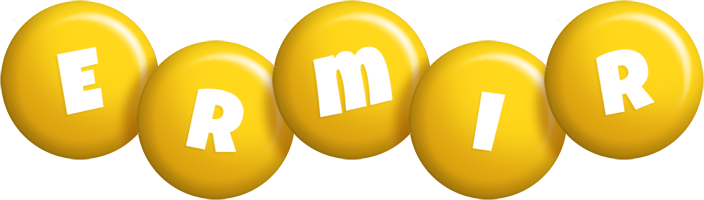 Ermir candy-yellow logo