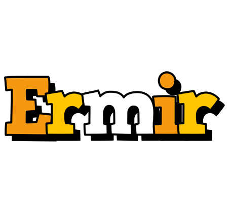 Ermir cartoon logo