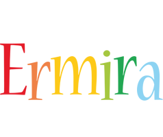 Ermira birthday logo