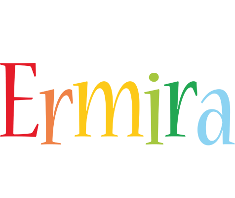 Ermira birthday logo