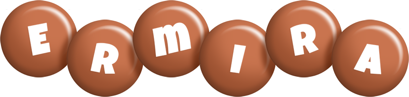 Ermira candy-brown logo