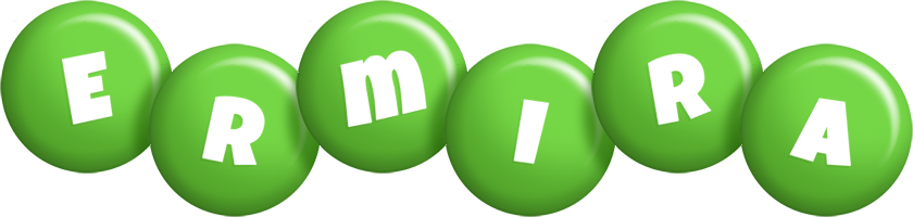 Ermira candy-green logo