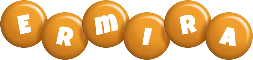 Ermira candy-orange logo