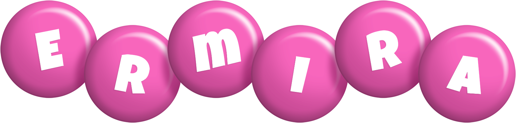 Ermira candy-pink logo