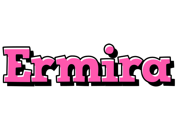 Ermira girlish logo