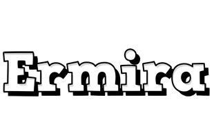 Ermira snowing logo