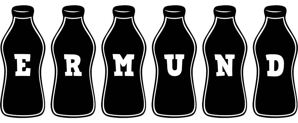 Ermund bottle logo