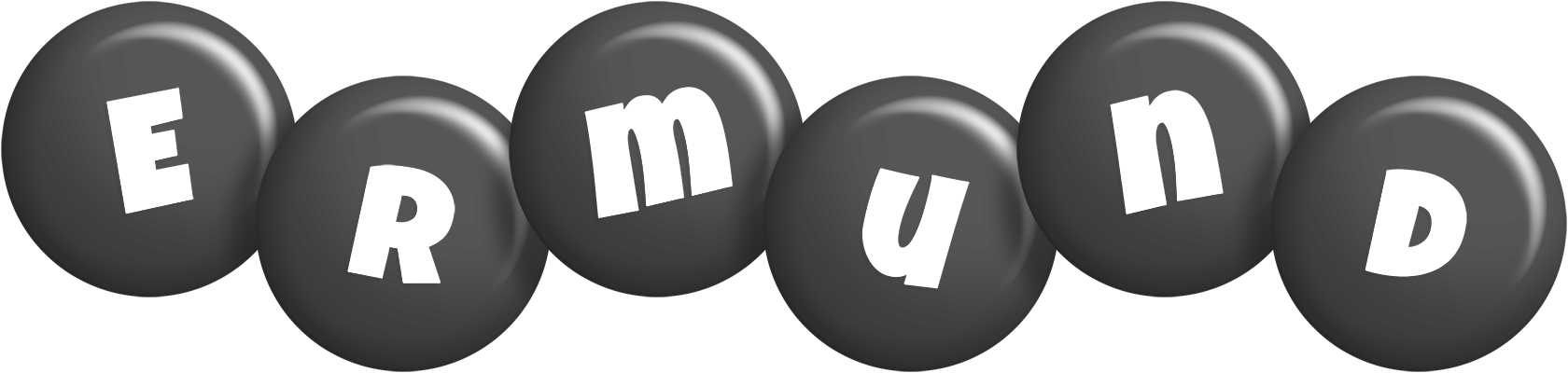 Ermund candy-black logo