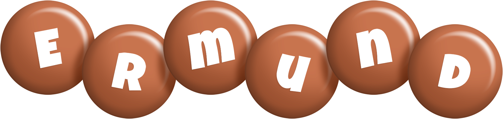 Ermund candy-brown logo