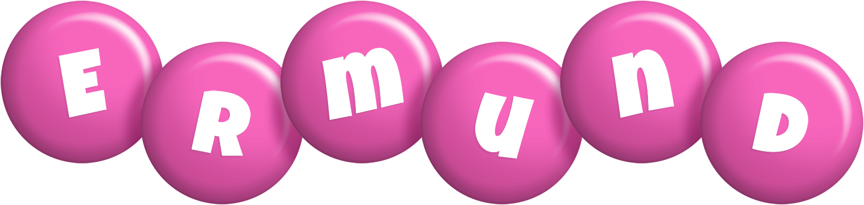 Ermund candy-pink logo