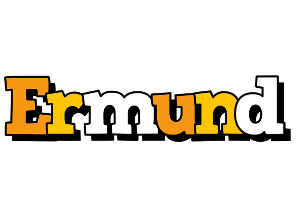Ermund cartoon logo