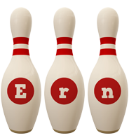 Ern bowling-pin logo