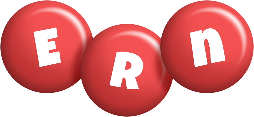 Ern candy-red logo