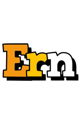 Ern cartoon logo