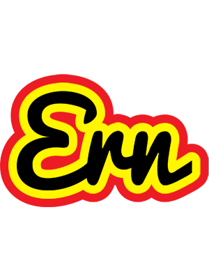 Ern flaming logo