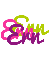 Ern flowers logo