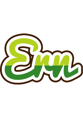 Ern golfing logo