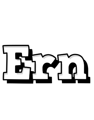 Ern snowing logo