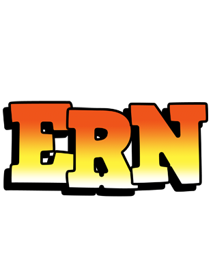 Ern sunset logo