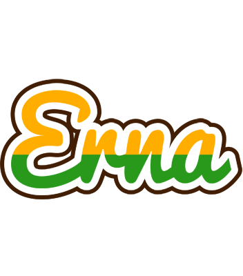 Erna banana logo
