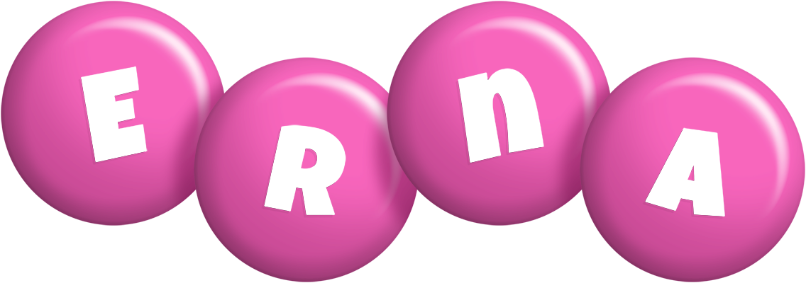 Erna candy-pink logo