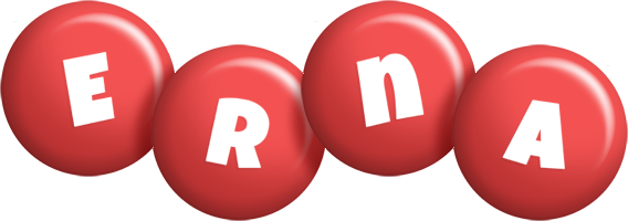 Erna candy-red logo