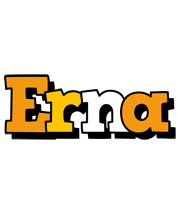 Erna cartoon logo