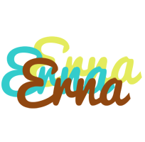 Erna cupcake logo