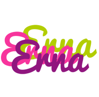 Erna flowers logo