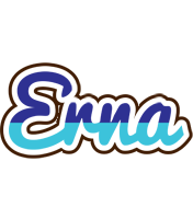 Erna raining logo