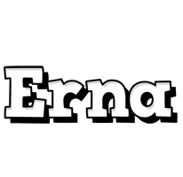 Erna snowing logo