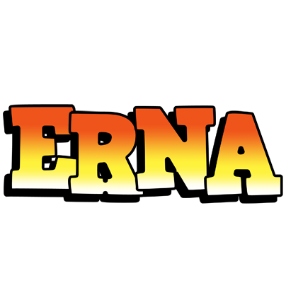 Erna sunset logo
