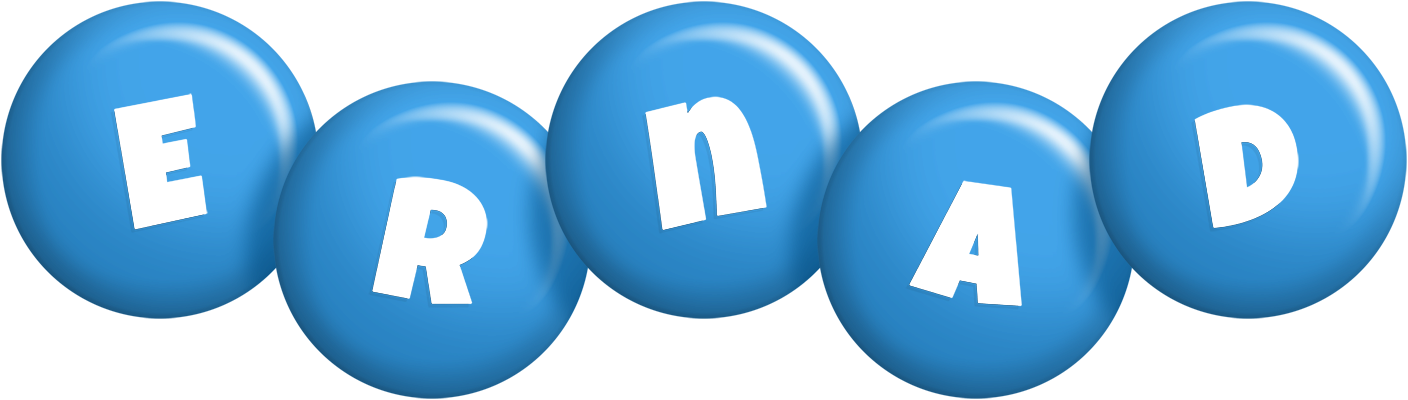 Ernad candy-blue logo
