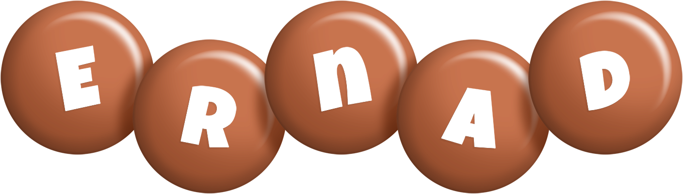 Ernad candy-brown logo