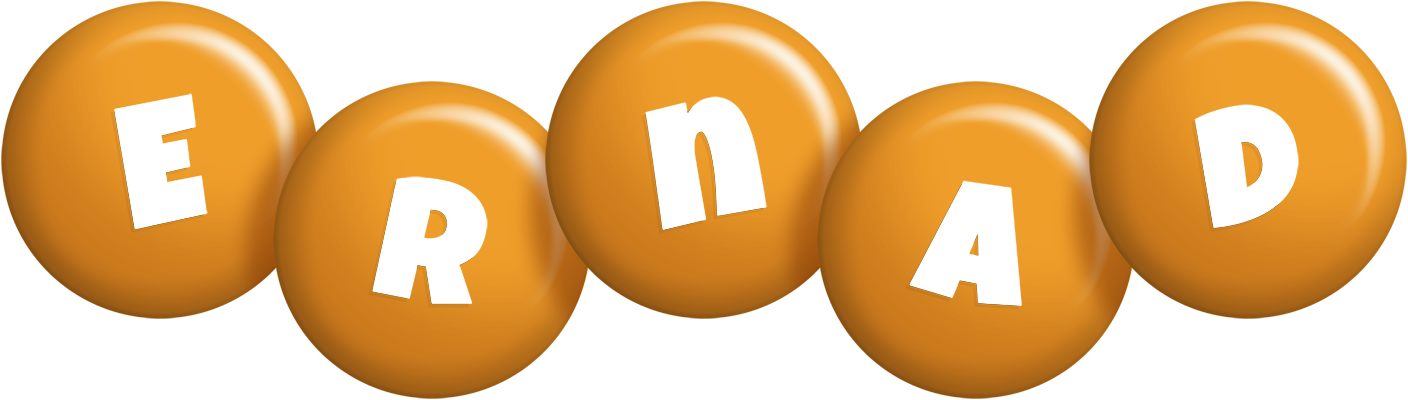 Ernad candy-orange logo