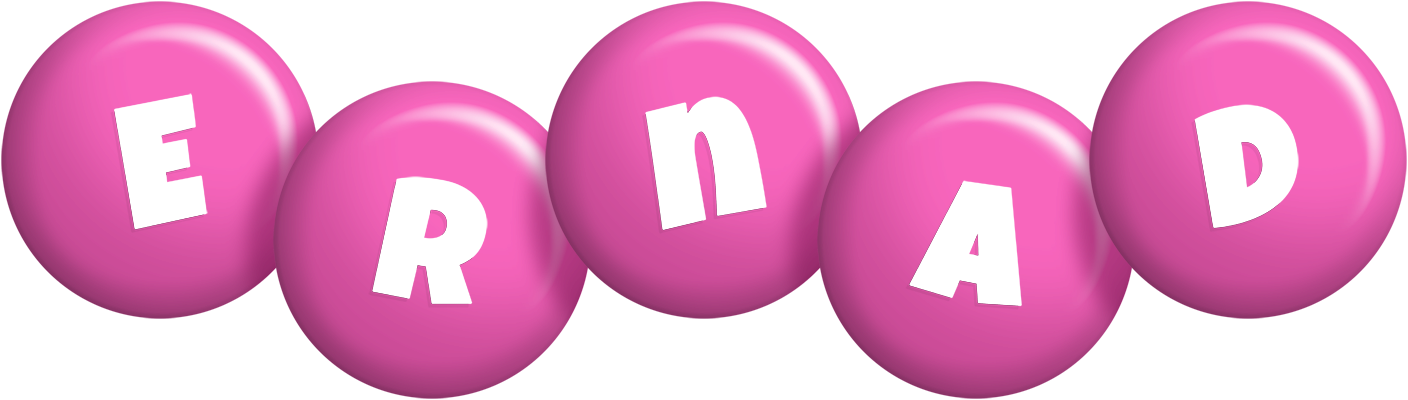 Ernad candy-pink logo