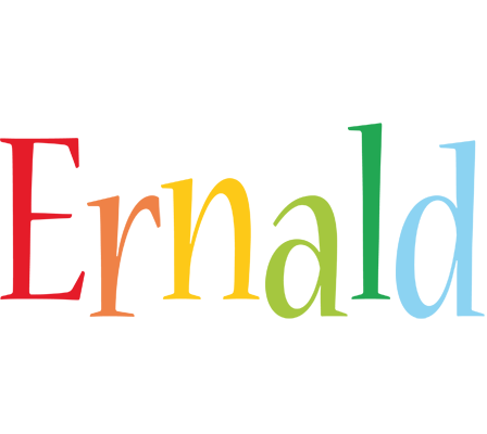Ernald birthday logo