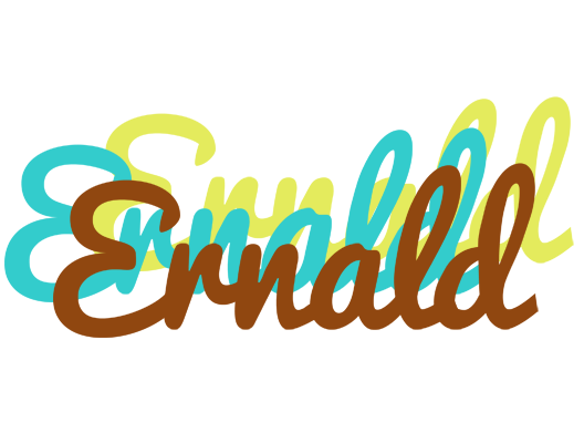 Ernald cupcake logo